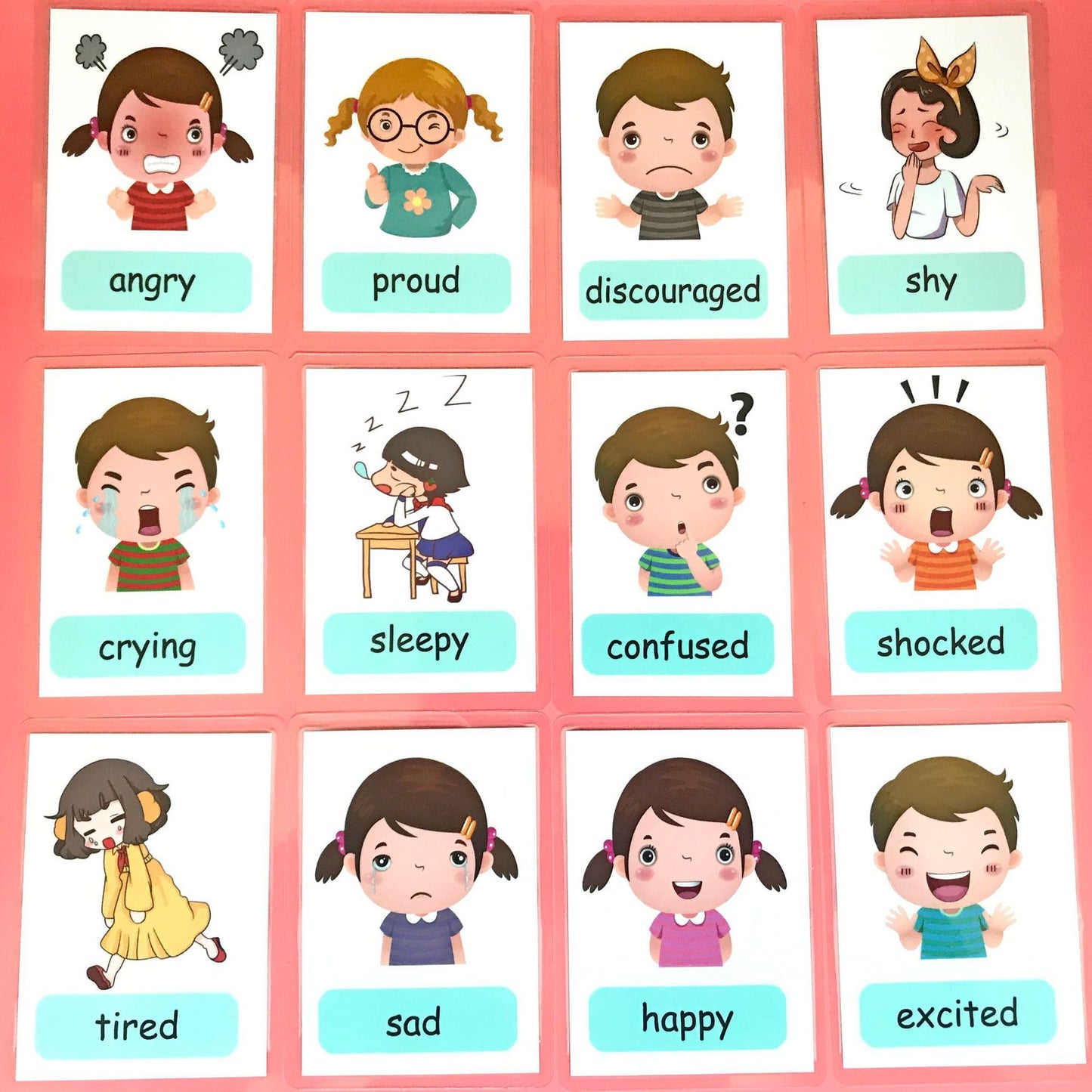 Childrens Learning Cards