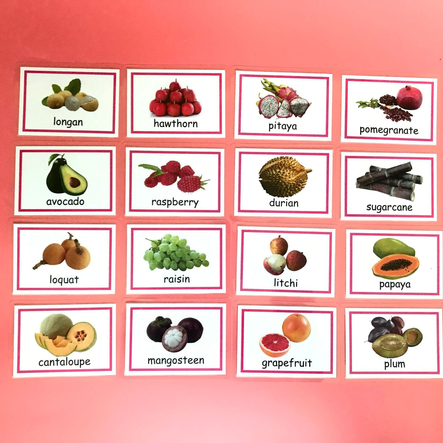Childrens Learning Cards
