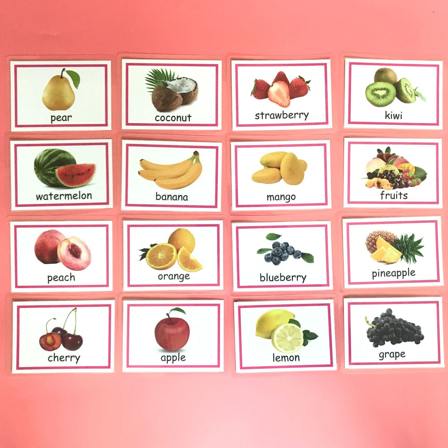 Childrens Learning Cards