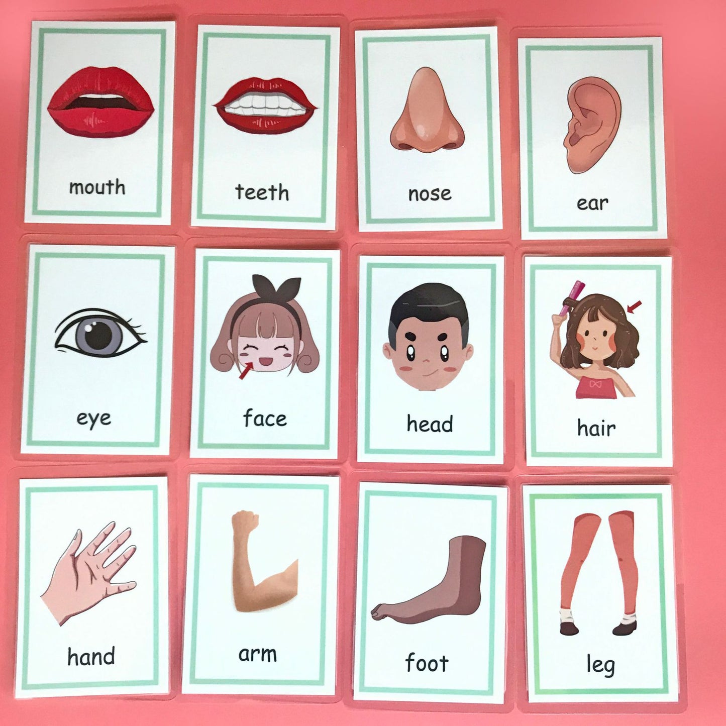 Childrens Learning Cards