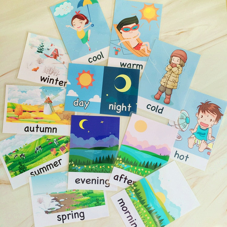Childrens Learning Cards