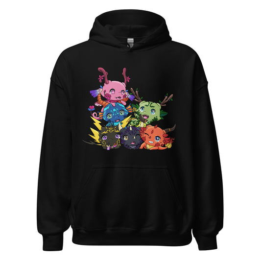 Dragon Pile Hoodie