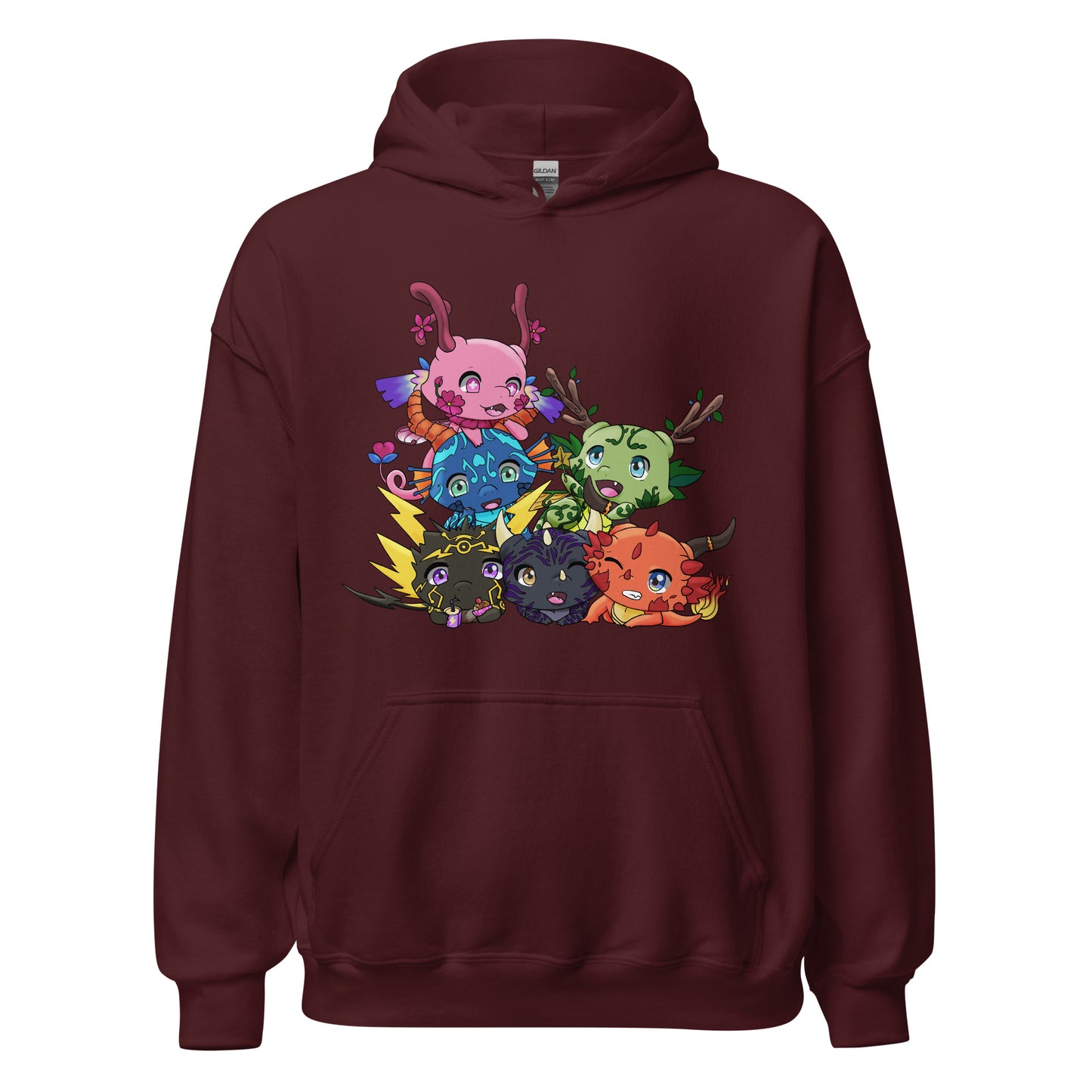 Dragon Pile Hoodie