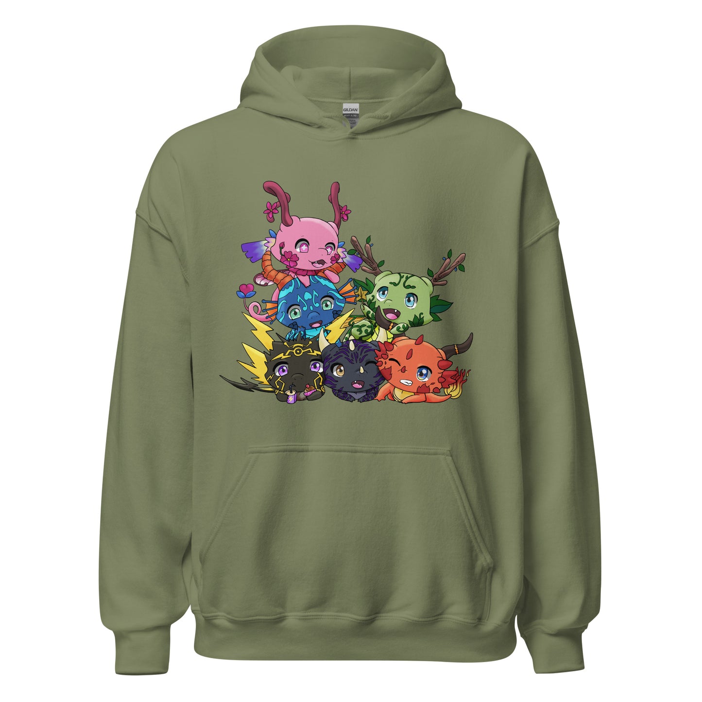 Dragon Pile Hoodie