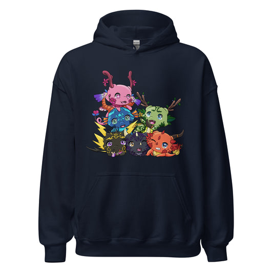 Dragon Pile Hoodie