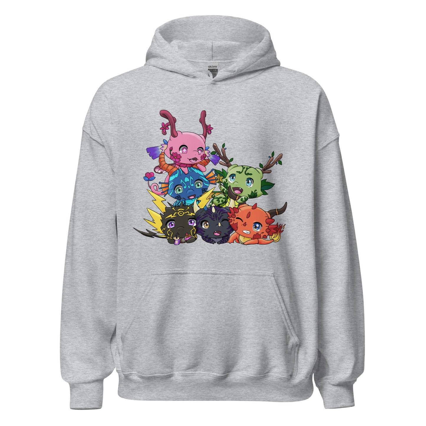 Dragon Pile Hoodie