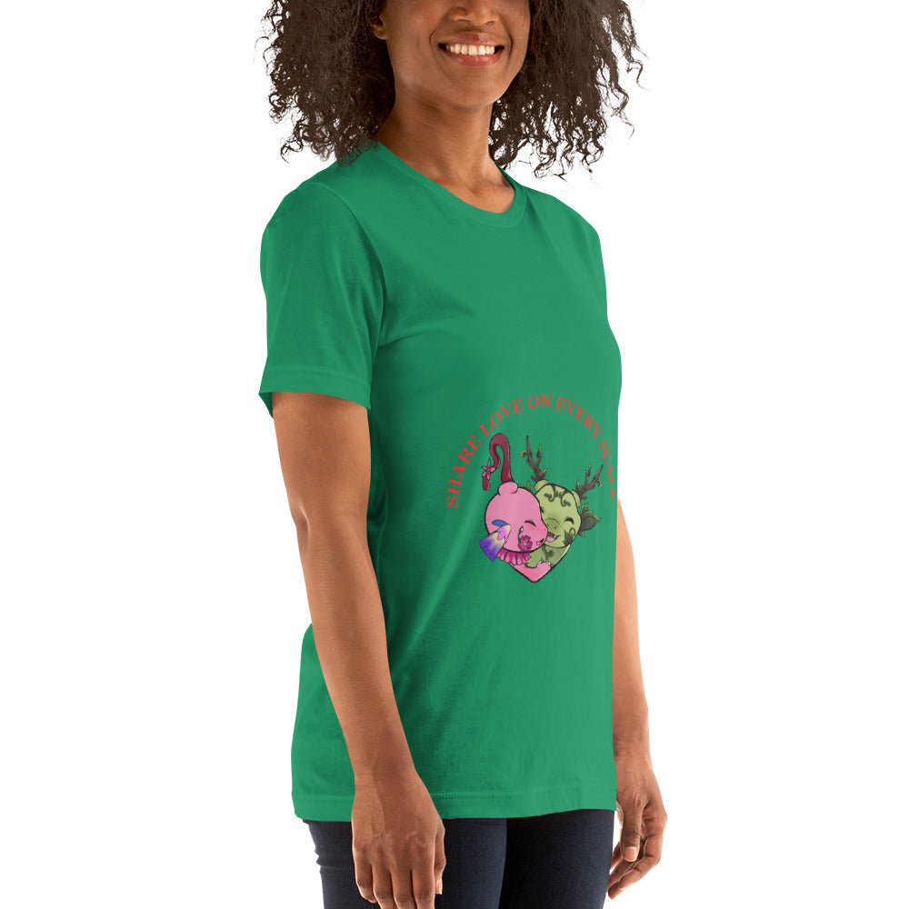 Share Love on Every Scale T-Shirt
