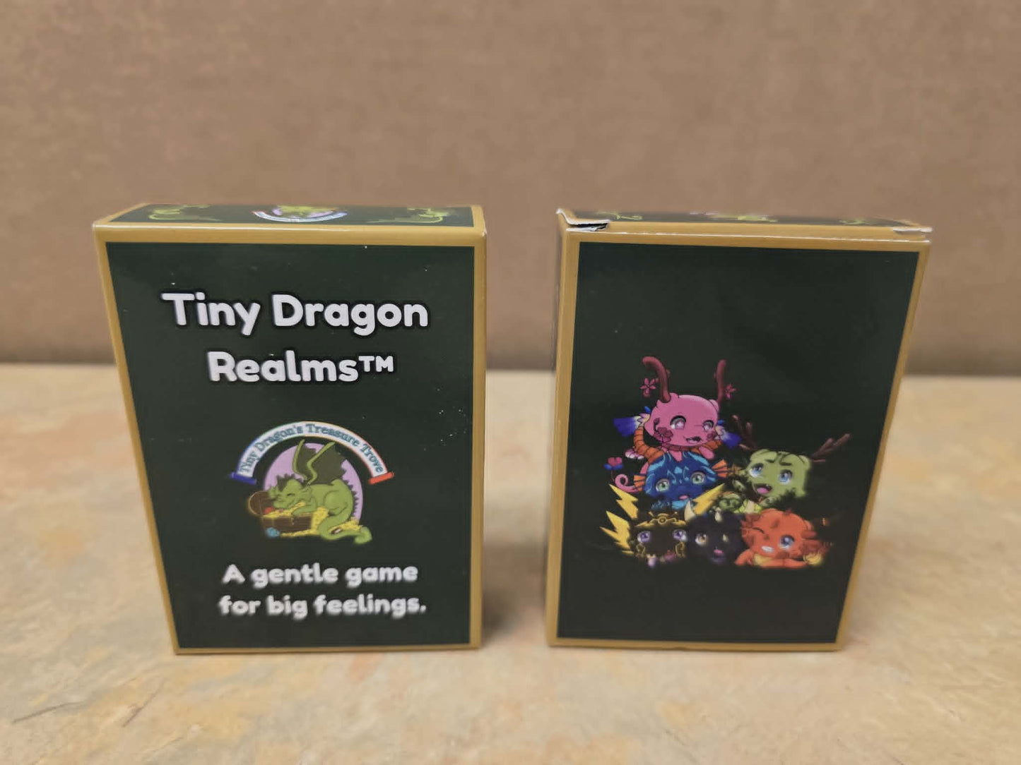 Tiny Dragon Realms™ – Physical Card Deck (Professionally Printed & Laminated)