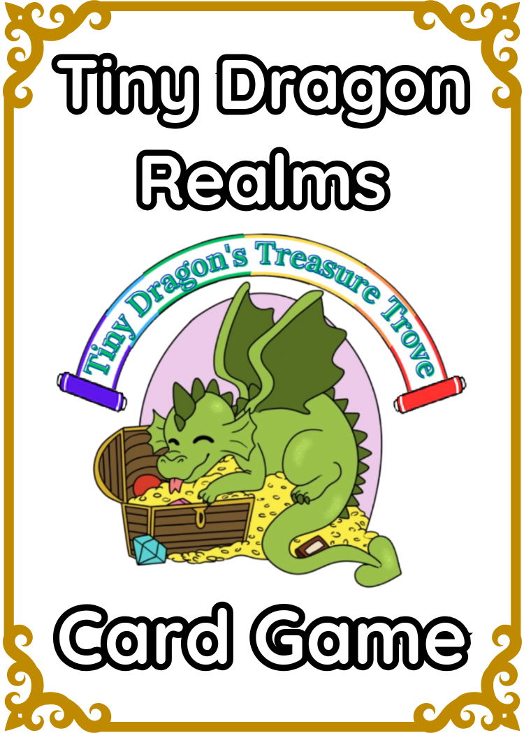 Tiny Dragon Realms™ – Digital Printable Card Deck (PDF Download + Optional PNGs)