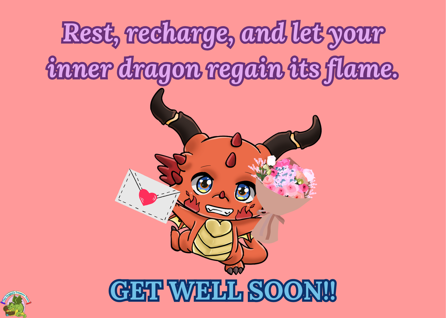 Tiny Dragon Kindness Cards – Free Printable Messages of Care & Gratitude