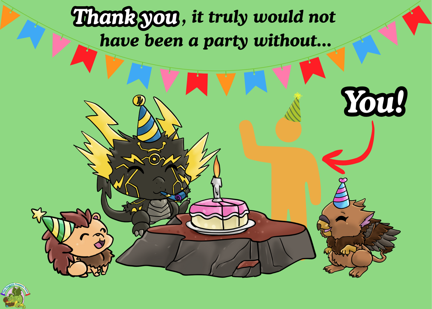 Tiny Dragon Kindness Cards – Free Printable Messages of Care & Gratitude