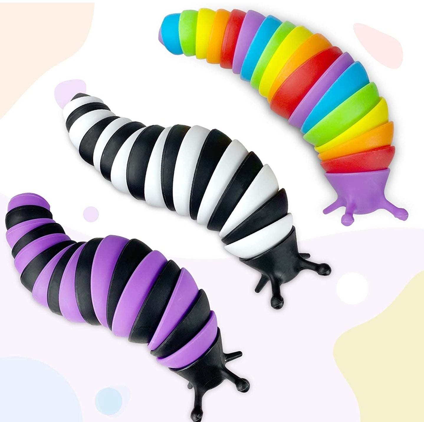 Slug Fidgit Wackey Fidget Slug – Tiny Dragon's Treasure Trove