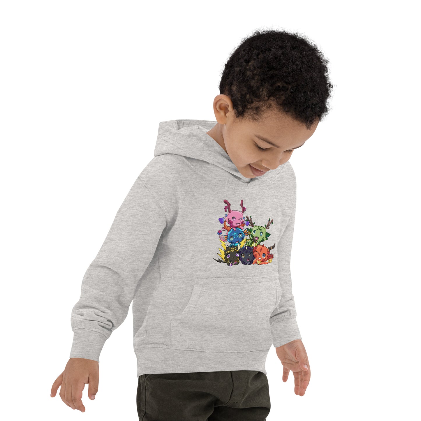 Kid's Dragon Pile Hoodie