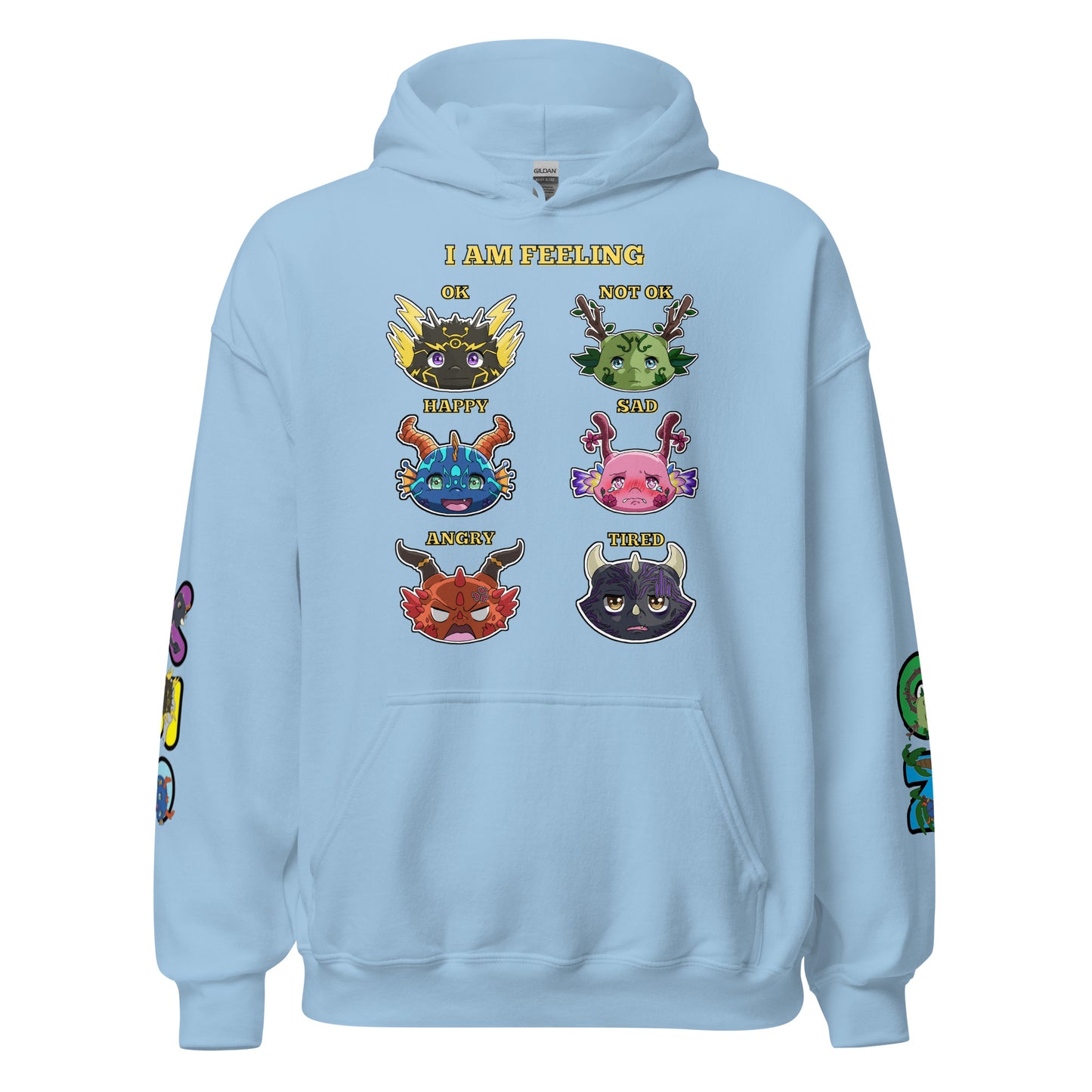 Tiny Dragon Communication Hoodie